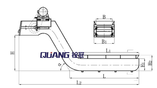排屑機尺寸