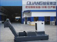 反沖滾筒刮板排屑機(jī)帶浸入式冷水機(jī)【排屑制冷】