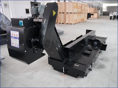 半挡板链板排屑机水箱带立式油水分离器