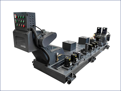 反冲滚筒排屑机【带水箱、中心出水、油水分离器】-定制复合型排屑机