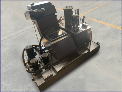 反冲滚筒排屑机【带水箱、中心出水、油水分离器】